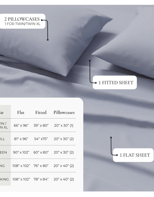 Load image into Gallery viewer, Viscose from Bamboo &amp; Cotton Blend Jersey Knit Sheets
