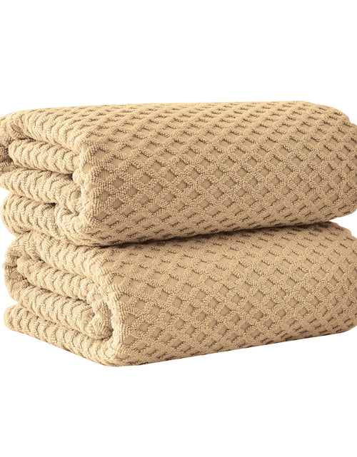 Load image into Gallery viewer, Cotton Diamond Waffle Weave Bath Towel Set - Grayson Collection

