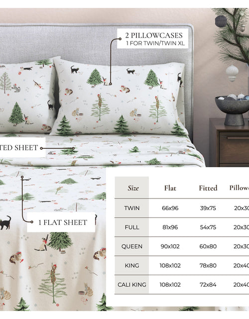 Load image into Gallery viewer, 100% Turkish Cotton Flannel Sheet Sets - Boulder Collection
