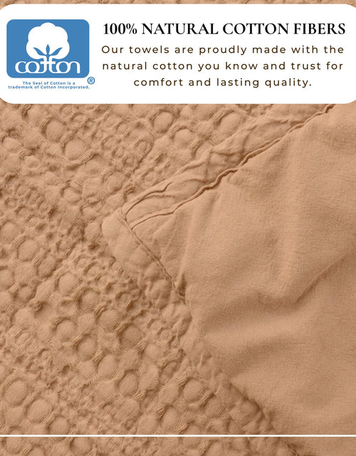 Load image into Gallery viewer, 100% Cotton Honeycomb Waffle Garment Washed Quilt Set - Genevieve Collection
