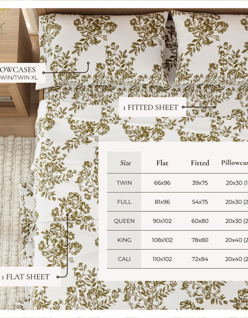 Load image into Gallery viewer, Turkish Cotton Flannel Sheet - Belle Collection
