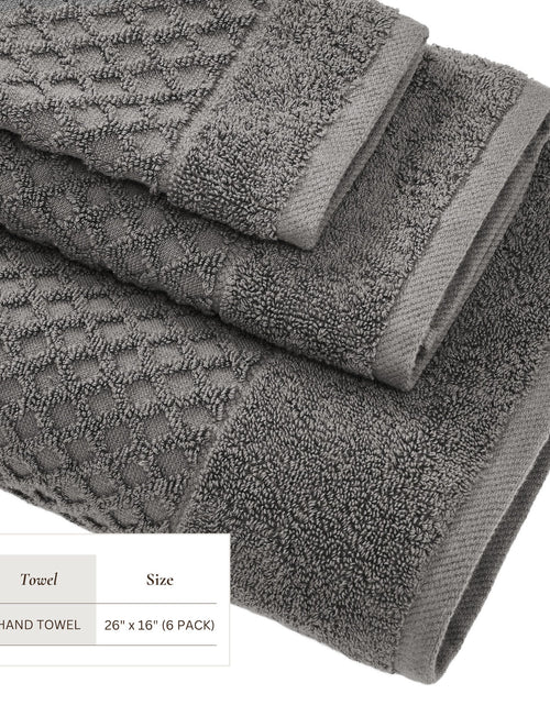 Load image into Gallery viewer, Cotton Diamond Waffle Weave Bath Towel Set - Grayson Collection
