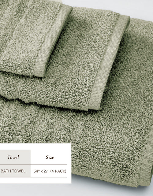 Load image into Gallery viewer, Luxury Combed Cotton Bath Towel Set - Karina Collection
