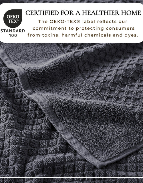 Load image into Gallery viewer, Cotton Diamond Waffle Weave Bath Towel Set - Grayson Collection

