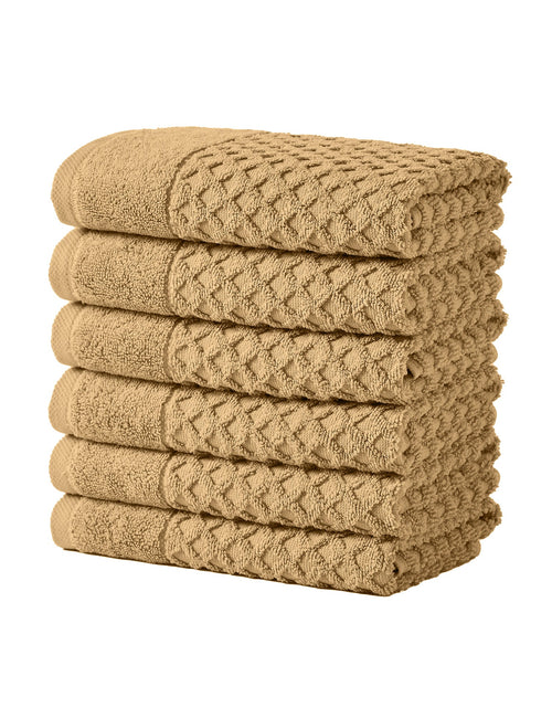 Load image into Gallery viewer, Cotton Diamond Waffle Weave Bath Towel Set - Grayson Collection
