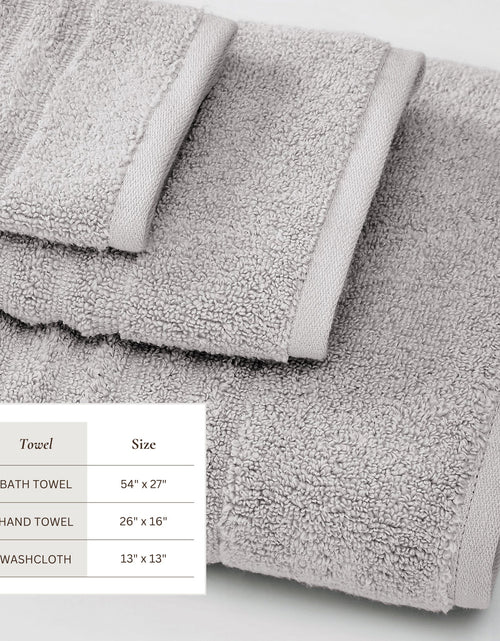 Load image into Gallery viewer, Luxury Combed Cotton Bath Towel Set - Karina Collection
