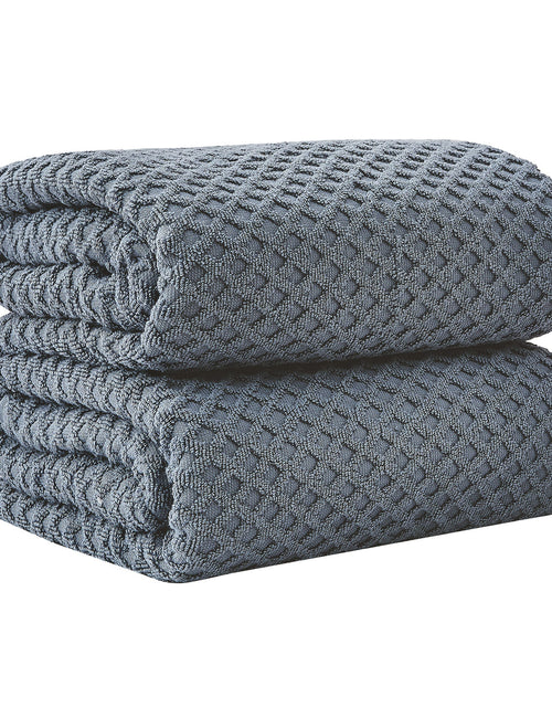 Load image into Gallery viewer, Cotton Diamond Waffle Weave Bath Towel Set - Grayson Collection
