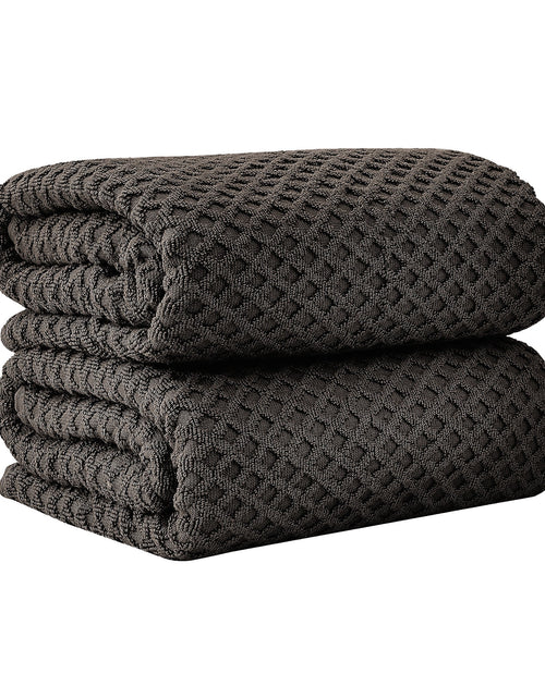Load image into Gallery viewer, Cotton Diamond Waffle Weave Bath Towel Set - Grayson Collection
