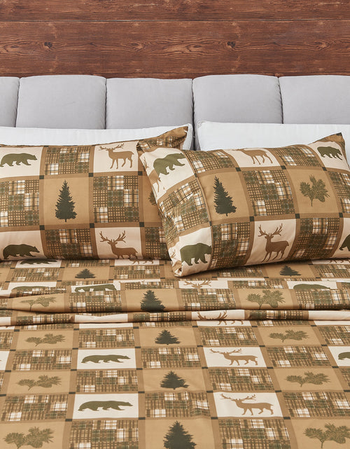 Load image into Gallery viewer, Lodge Printed Sheet Set - Mountain Ridge Collection
