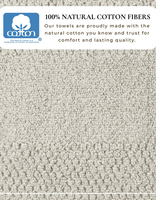 Load image into Gallery viewer, 100% Cotton Woven Texture Bath Towel Set - Marbella Collection
