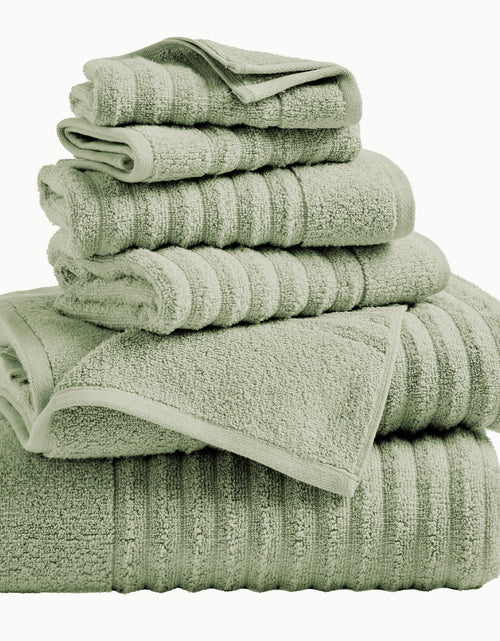 Load image into Gallery viewer, Luxury Combed Cotton Bath Towel Set - Karina Collection
