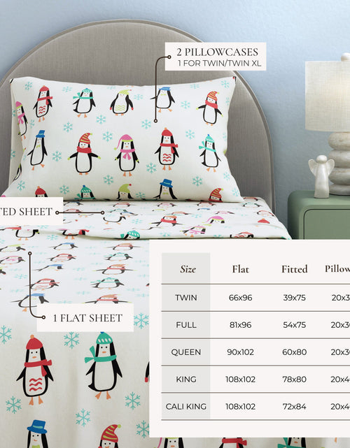Load image into Gallery viewer, Turkish Cotton Flannel Sheet - Stratton Collection
