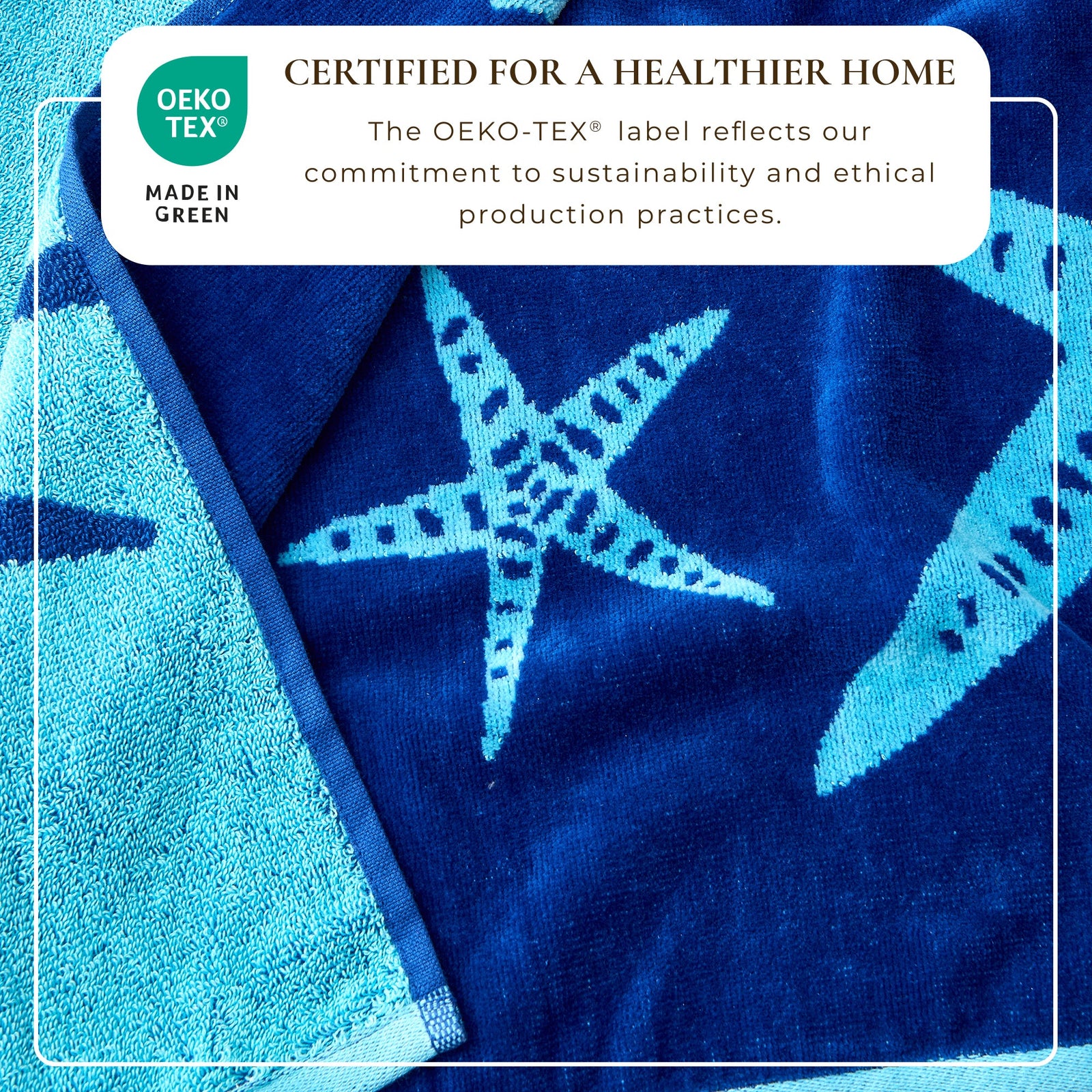 Cotton Velour Beach Towel - Maui Collection
