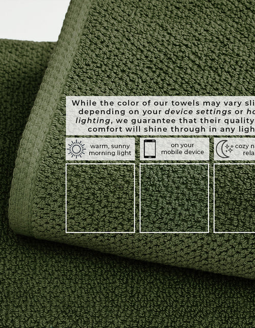 Load image into Gallery viewer, Cotton Textured Bath Towel Set - Acacia Collection
