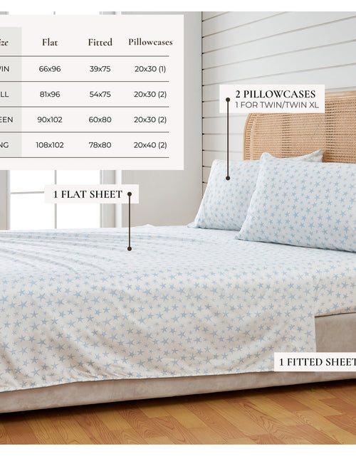 Load image into Gallery viewer, Coastal Printed Sheet Set - Newport Collection
