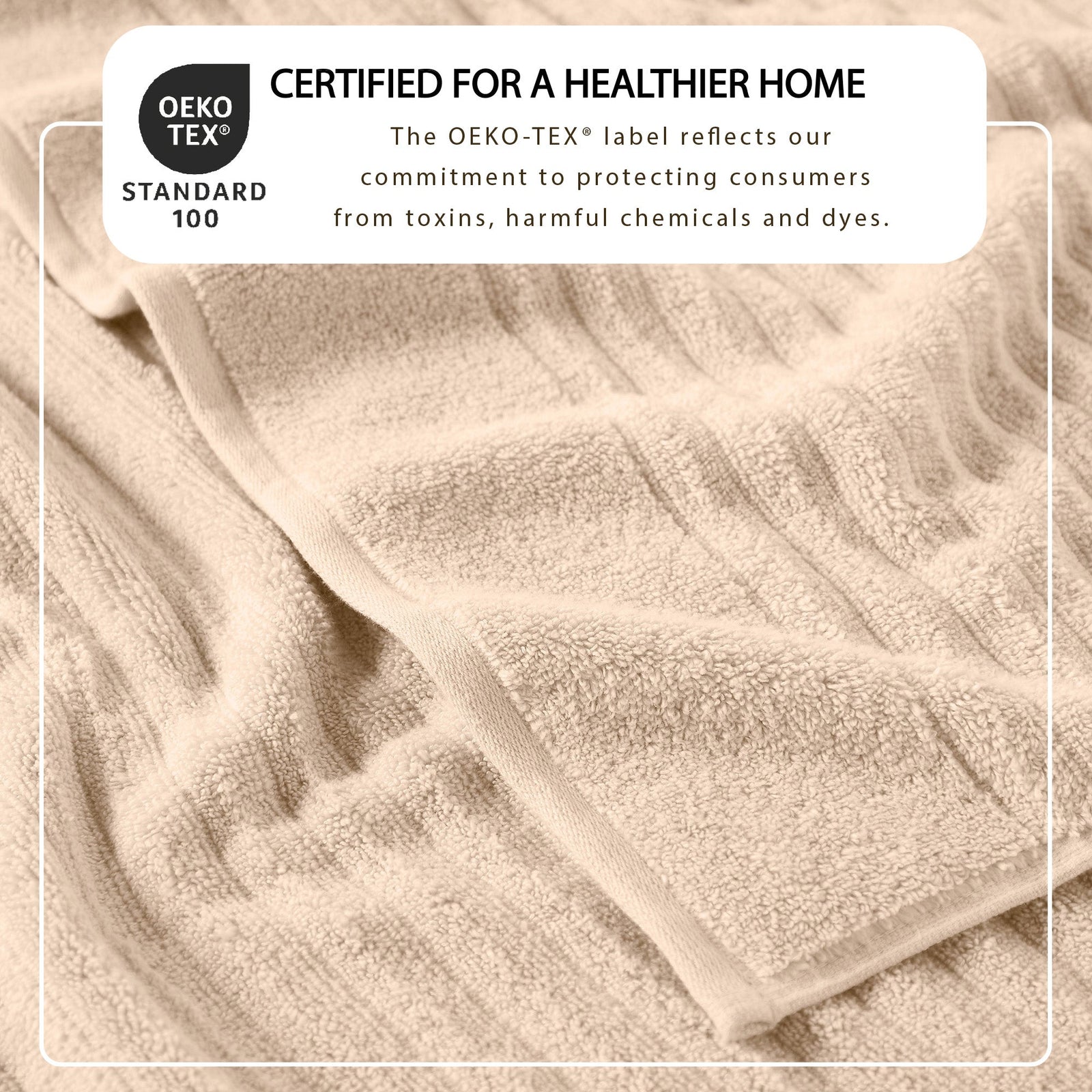 Luxury Combed Cotton Bath Towel Set - Karina Collection