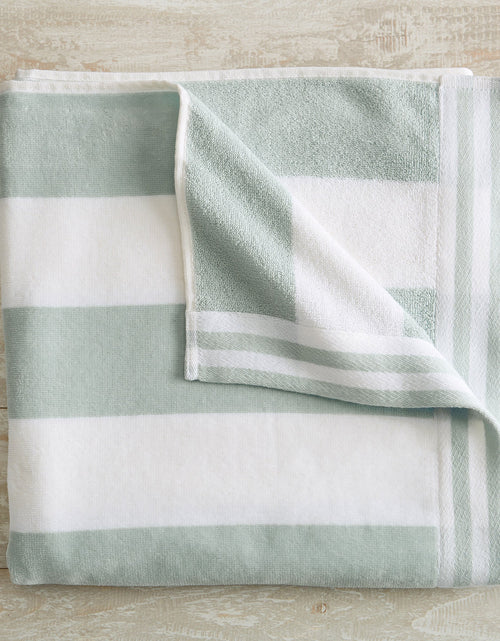 Load image into Gallery viewer, Striped Cabana Beach Towel - Edgartown Collection
