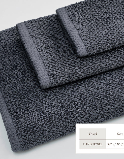 Load image into Gallery viewer, Cotton Textured Bath Towel Set - Acacia Collection
