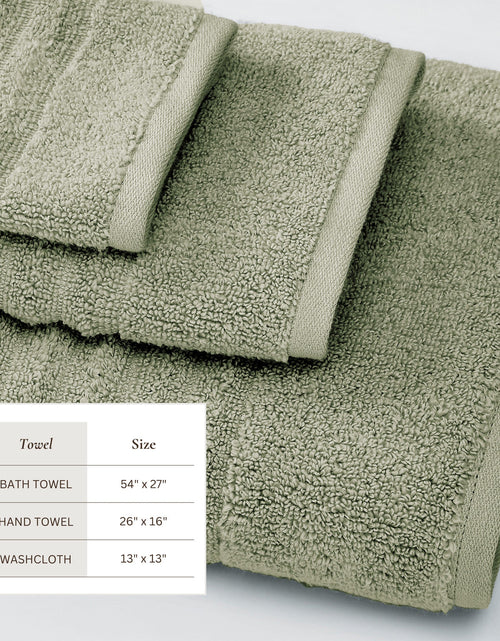 Load image into Gallery viewer, Luxury Combed Cotton Bath Towel Set - Karina Collection
