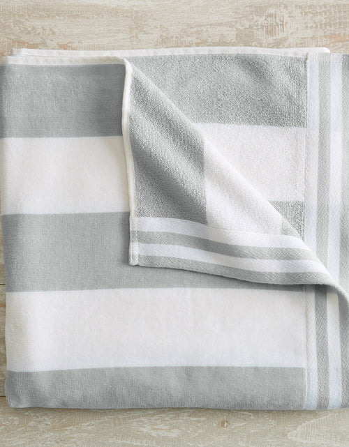 Load image into Gallery viewer, Striped Cabana Beach Towel - Edgartown Collection
