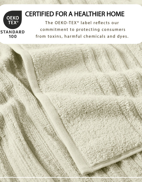 Load image into Gallery viewer, Luxury Combed Cotton Bath Towel Set - Karina Collection
