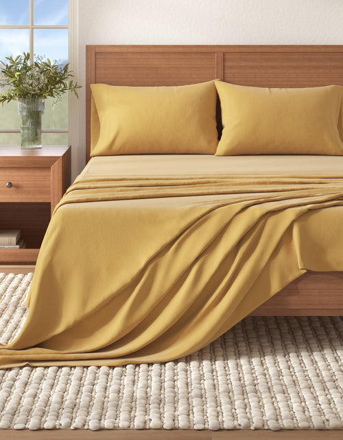 Load image into Gallery viewer, Cotton Solid Flannel Sheet - Nordic Collection
