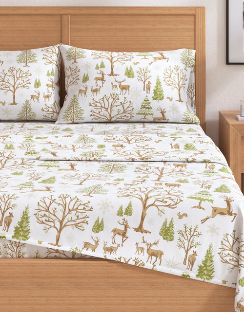 Load image into Gallery viewer, Turkish Cotton Flannel Sheet - Lakeview Collection
