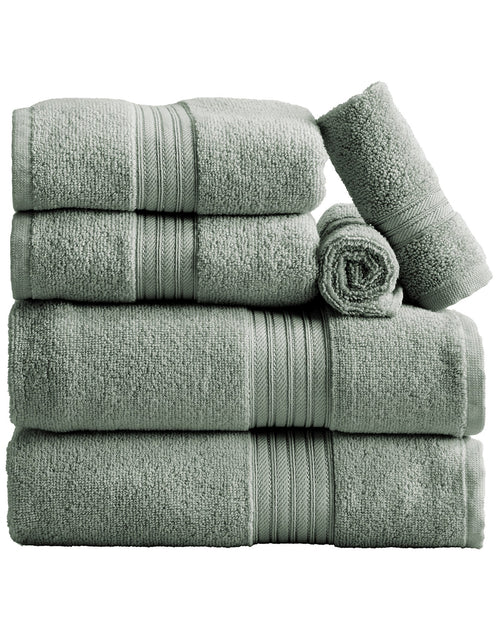 Load image into Gallery viewer, Cotton Terry Bath Towel Set - Cooper Collection
