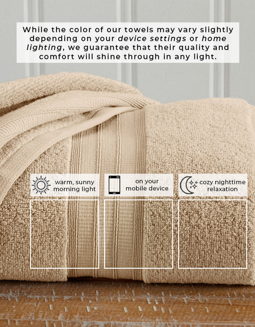 Load image into Gallery viewer, 100% Cotton Premium Bath Towel Set - Chiara Collection

