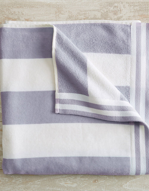 Load image into Gallery viewer, Striped Cabana Beach Towel - Edgartown Collection
