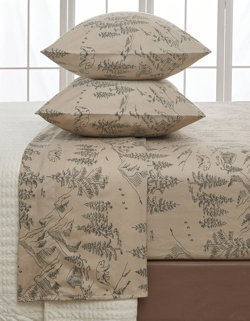 Load image into Gallery viewer, Lodge Printed Sheet Set - Mountain Ridge Collection

