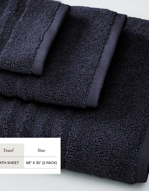 Load image into Gallery viewer, Luxury Combed Cotton Bath Towel Set - Karina Collection

