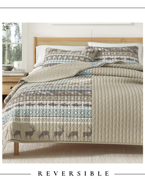 Load image into Gallery viewer, Lodge Quilt - Yosemite Collection

