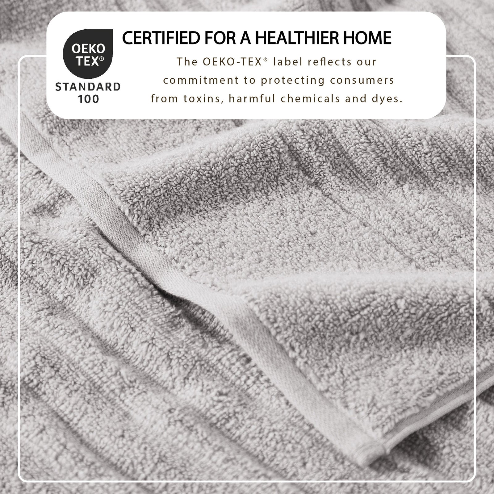 Luxury Combed Cotton Bath Towel Set - Karina Collection