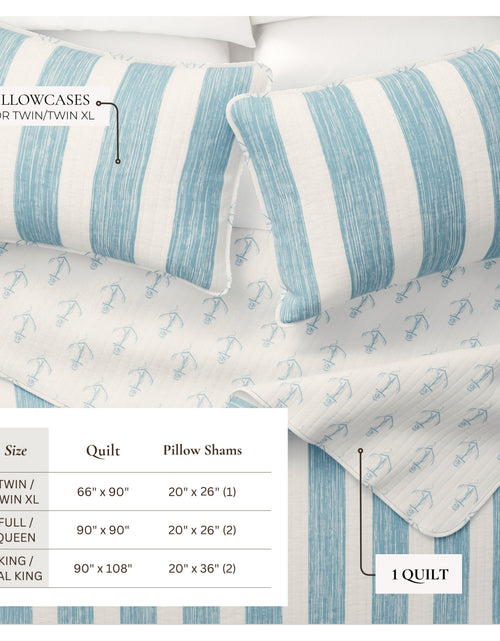 Load image into Gallery viewer, Coastal Quilt - Casco Bay Collection

