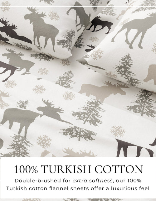 Load image into Gallery viewer, Turkish Cotton Flannel Sheet - Stratton Collection
