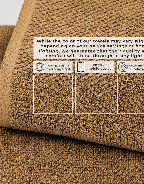 Load image into Gallery viewer, Cotton Textured Bath Towel Set - Acacia Collection
