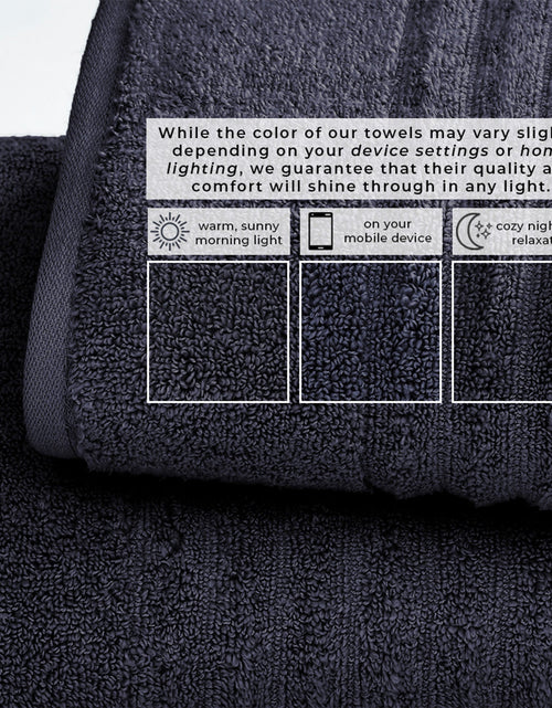 Load image into Gallery viewer, Luxury Combed Cotton Bath Towel Set - Karina Collection
