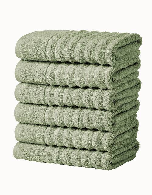 Load image into Gallery viewer, Luxury Combed Cotton Bath Towel Set - Karina Collection
