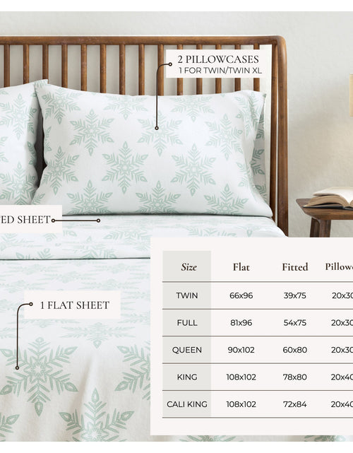 Load image into Gallery viewer, Turkish Cotton Flannel Sheet - Belle Collection
