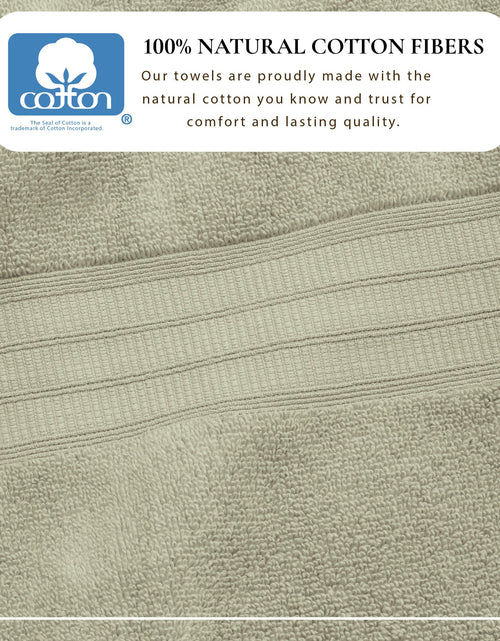 Load image into Gallery viewer, 100% Cotton Premium Bath Towel Set - Chiara Collection

