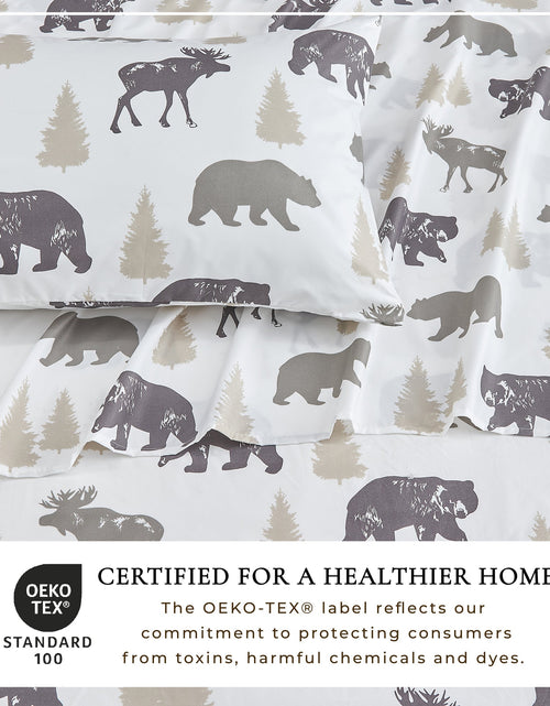 Load image into Gallery viewer, Lodge Printed Sheet Set - Mountain Ridge Collection
