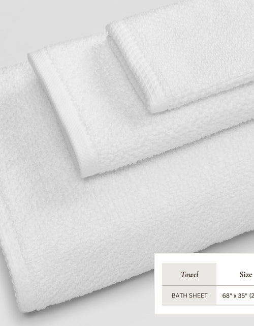 Load image into Gallery viewer, Cotton Textured Bath Towel Set - Acacia Collection
