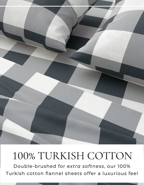 Load image into Gallery viewer, Turkish Cotton Flannel Sheet - Belle Collection
