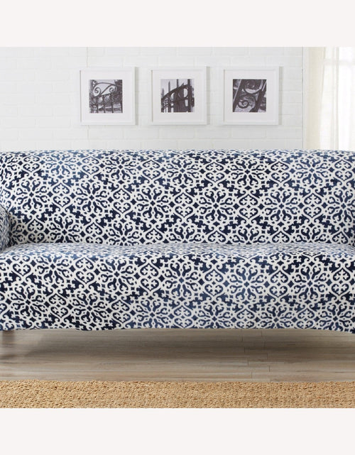 Load image into Gallery viewer, Velvet Stretch Slipcover - Gale Collection

