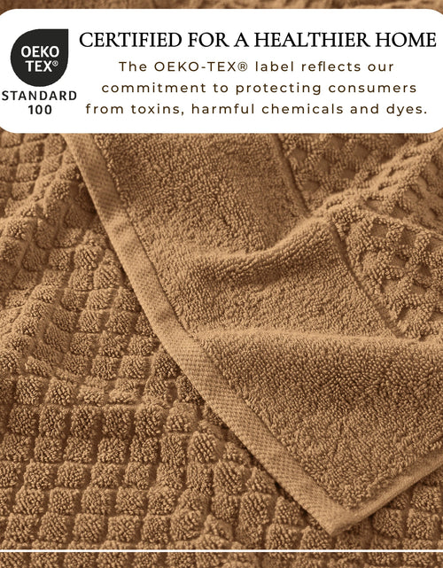 Load image into Gallery viewer, Cotton Diamond Waffle Weave Bath Towel Set - Grayson Collection
