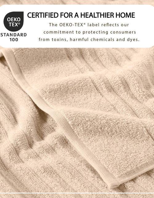 Load image into Gallery viewer, Luxury Combed Cotton Bath Towel Set - Karina Collection
