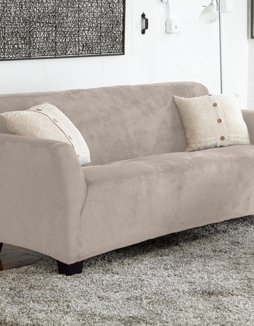 Load image into Gallery viewer, Velvet Stretch Slipcover - Gale Collection
