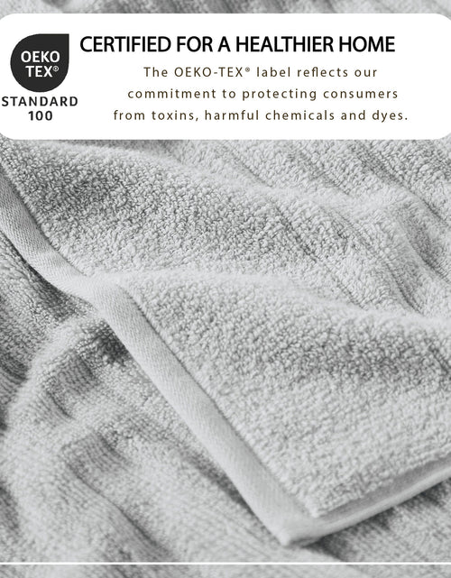 Load image into Gallery viewer, Luxury Combed Cotton Bath Towel Set - Karina Collection
