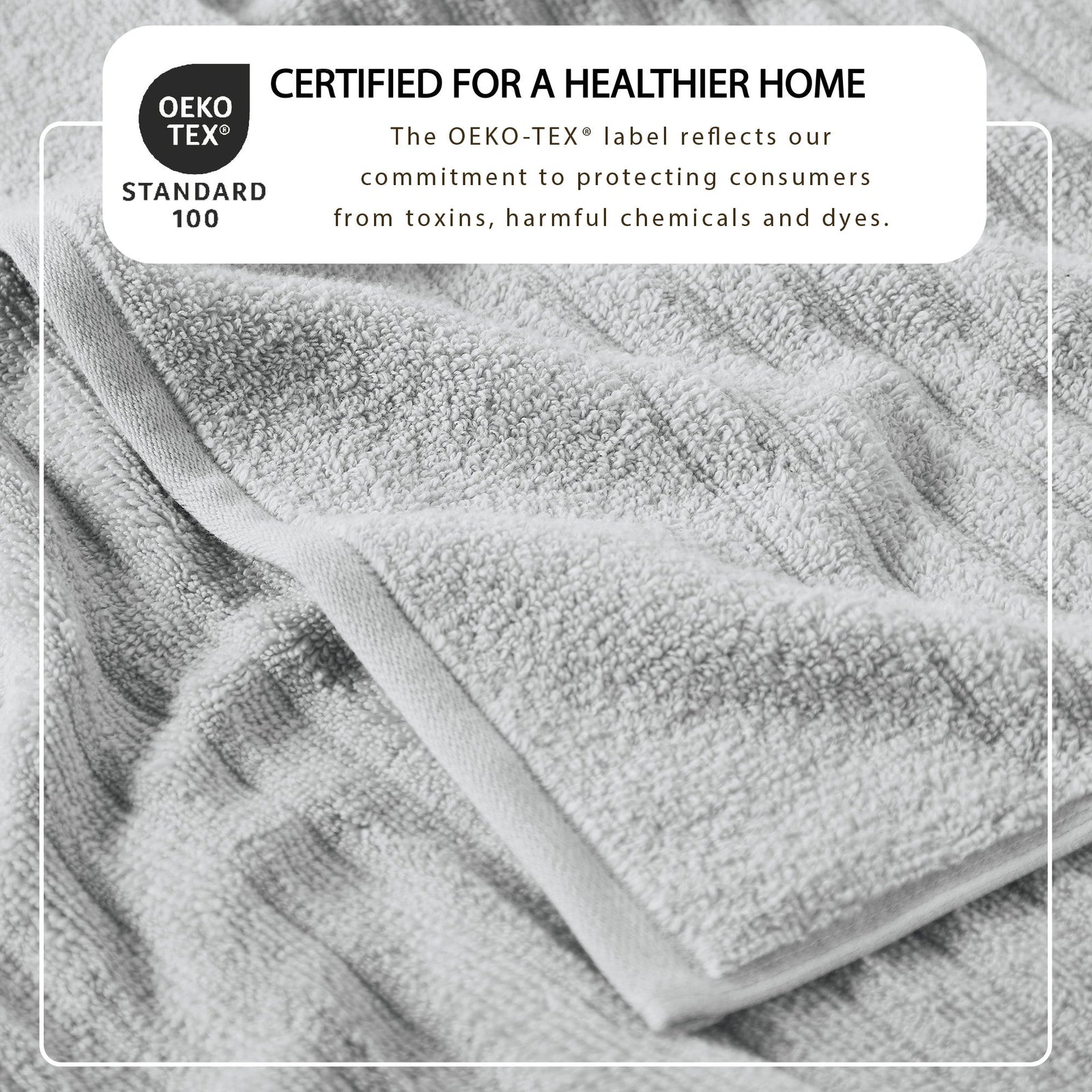 Luxury Combed Cotton Bath Towel Set - Karina Collection